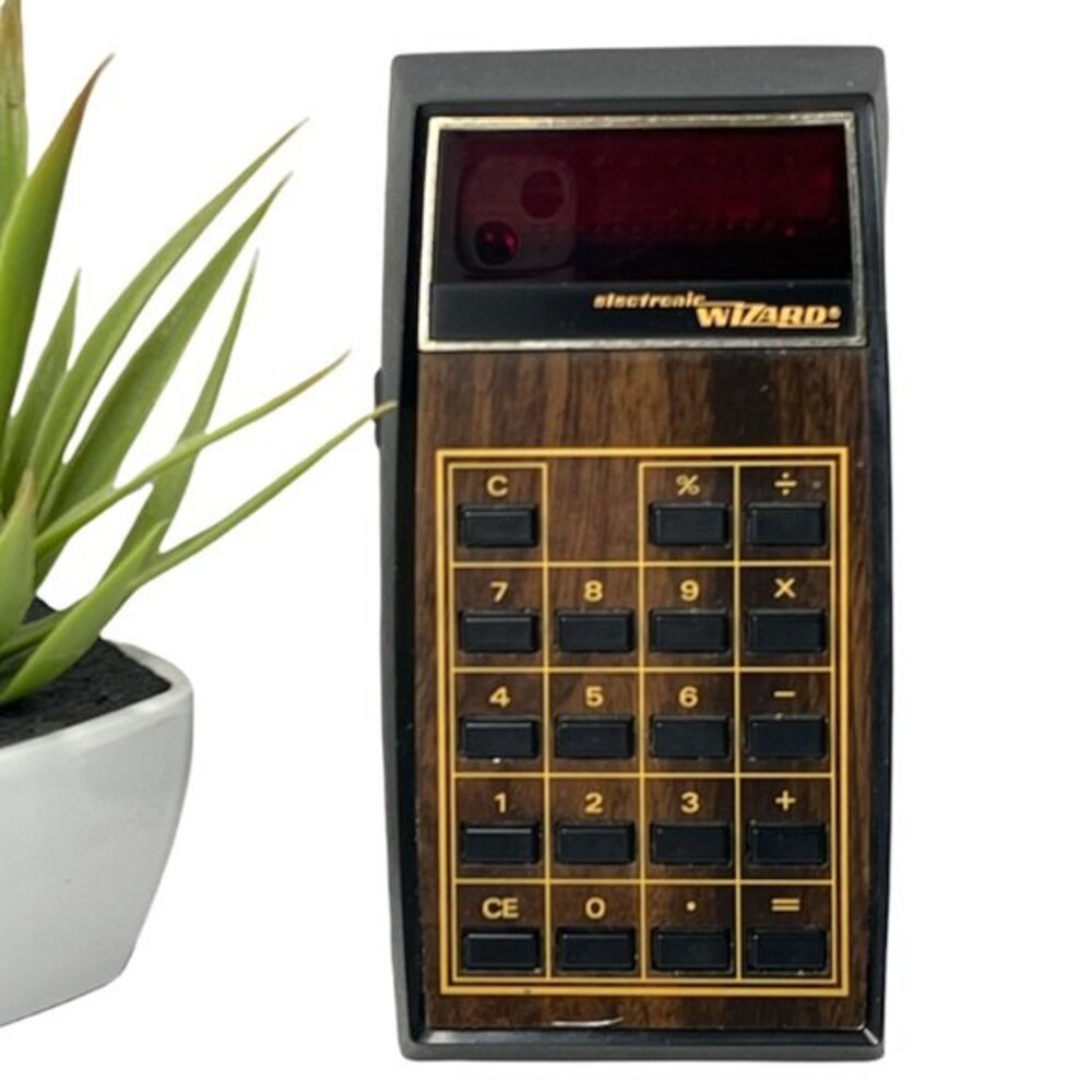 Vintage Western Auto Calculator 66–4986–7 Electronic Wizard Tested Working‎ Rare